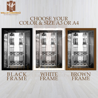 Open Window High Quality Glass Frame Wall Décor