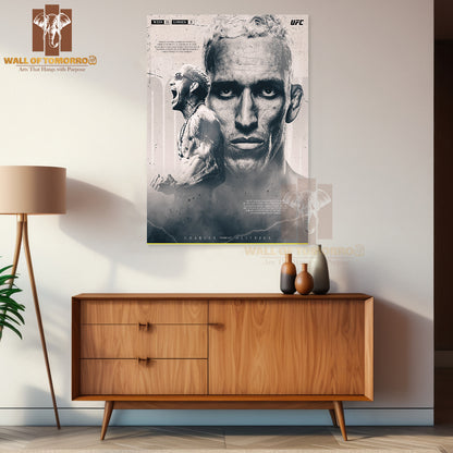 Charles Fighter Poses Sports High Quality Unframed Poster Print & Waterproof Poster Print Wall Décor