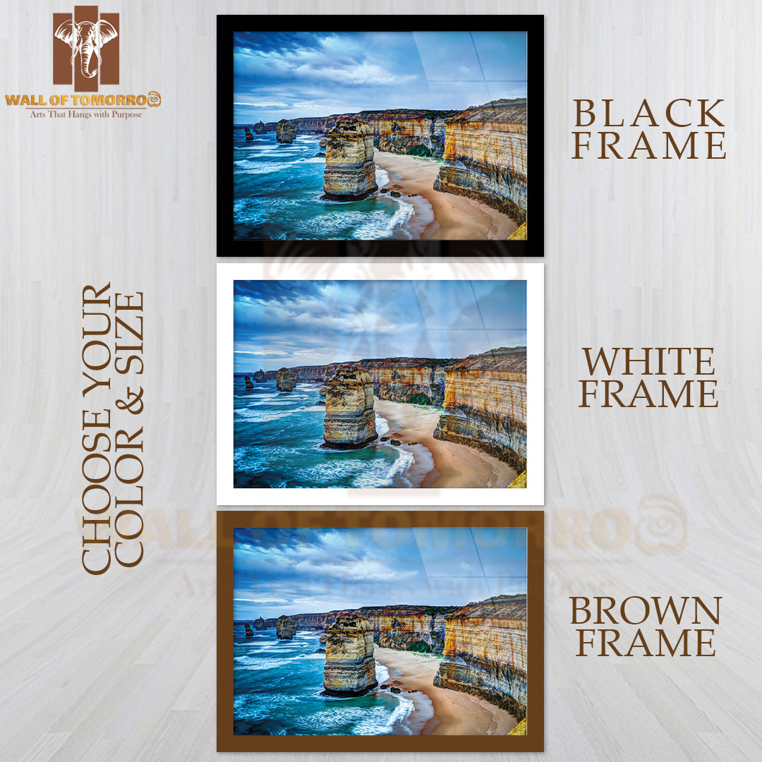 The Twelve Apostles, Great Ocean Road, Victoria High Quality Unframed Poster Print & Waterproof Poster Print Wall Décor