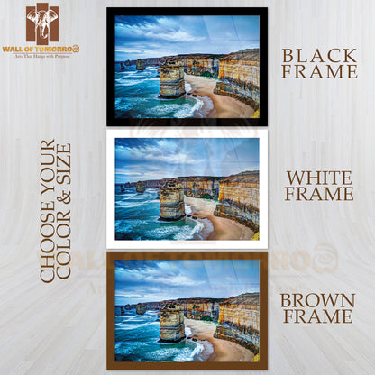 The Twelve Apostles, Great Ocean Road, Victoria High Quality Unframed Poster Print & Waterproof Poster Print Wall Décor