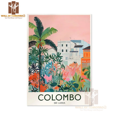 Colombo Travel Sri Lanka High Quality Unframed Poster Print & Waterproof Poster Print Wall Décor