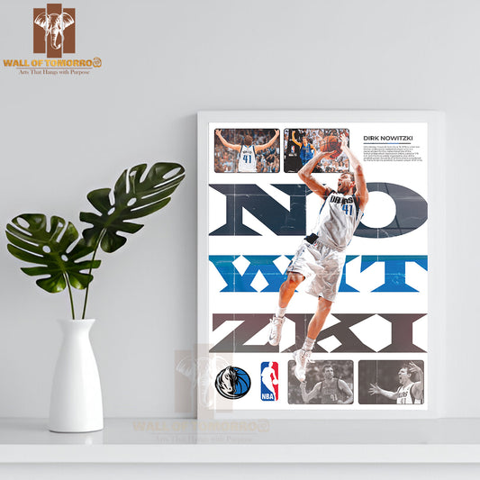 Basketball Shot of Famous Basketball Team Player Sports High Quality Glass Frame Wall Décor