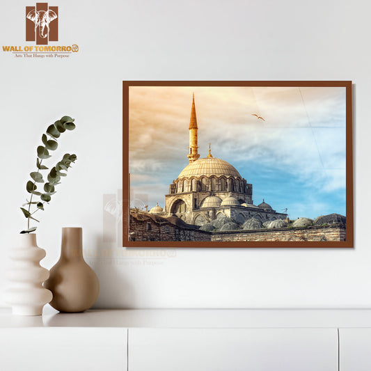 Yeni Cami Mosque the New Mosque in Istanbul, Turkey High Quality Unframed Poster Print & Waterproof Poster Print Wall Décor