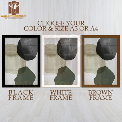 Overlay Shape Arts High Quality Glass Frame Wall Décor