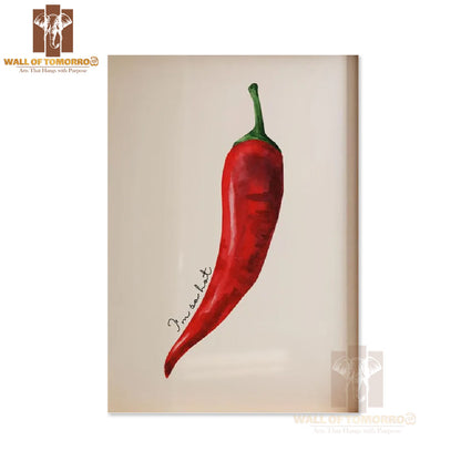 Red Chili Kitchen & Restaurant High Quality Unframed Poster Print & Waterproof Poster Print Wall Décor in Sri Lanka