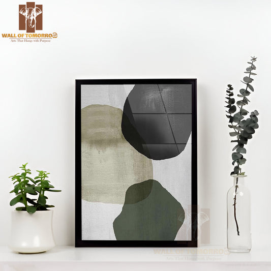 Overlay Shape Arts High Quality Glass Frame Wall Décor