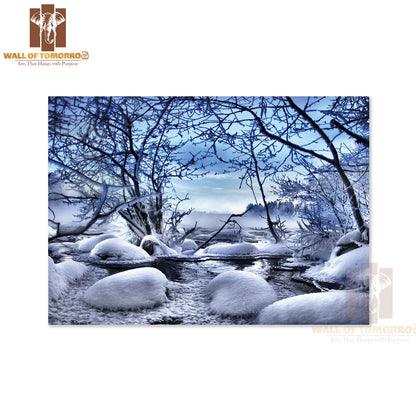 Winter Forest Wonders High Quality Unframed Poster Print & Waterproof Poster Print Wall Décor