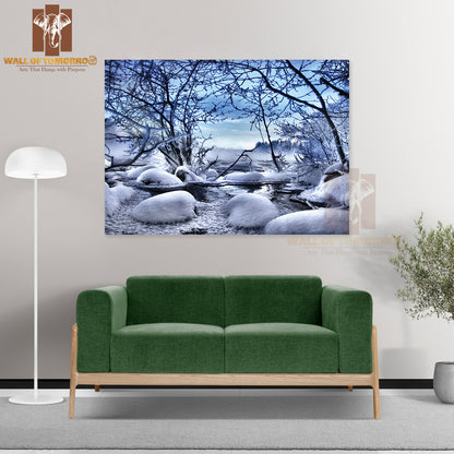 Winter Forest Wonders High Quality Unframed Poster Print & Waterproof Poster Print Wall Décor