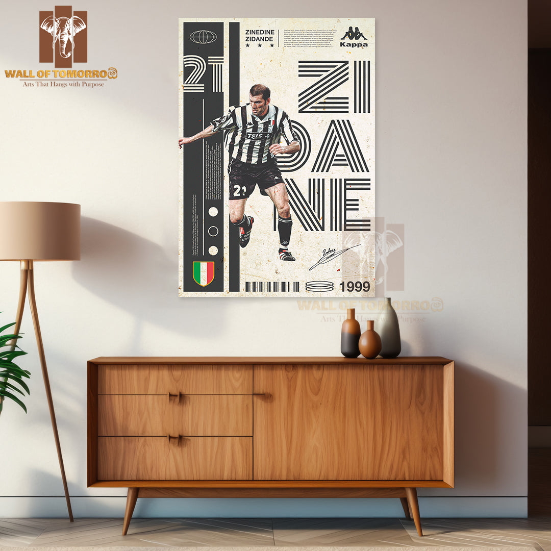 Famous Soccer Player Sports High Quality Unframed Poster Print & Waterproof Poster Print Wall Décor