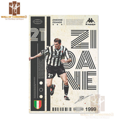 Famous Soccer Player Sports High Quality Unframed Poster Print & Waterproof Poster Print Wall Décor