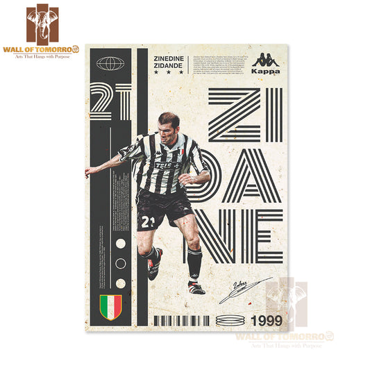 Famous Soccer Player Sports High Quality Unframed Poster Print & Waterproof Poster Print Wall Décor