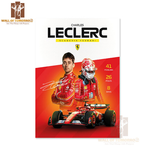 Famous Racer During The 2019 F1 Sports High Quality Unframed Poster Print & Waterproof Poster Print Wall Décor