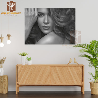 Vogue Style Photo of Sensual Woman High Quality Unframed Poster Print & Waterproof Poster Print Wall Décor