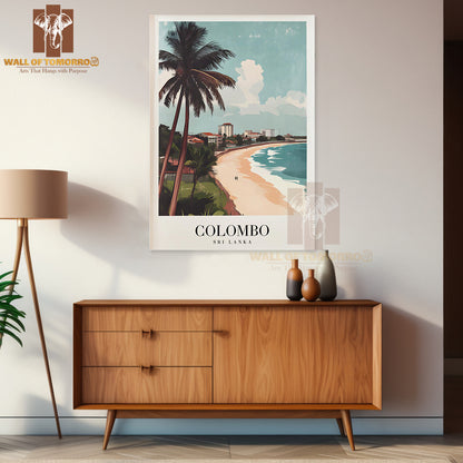 Colombo Travel Sri Lanka High Quality Unframed Poster Print & Waterproof Poster Print Wall Décor