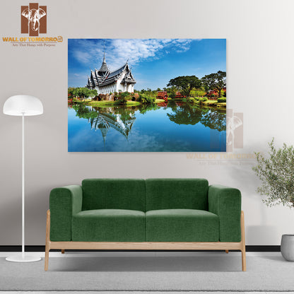 Sanphet Prasat Palace, Thailand High Quality Unframed Poster Print & Waterproof Poster Print Wall Décor