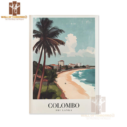 Colombo Travel Sri Lanka High Quality Unframed Poster Print & Waterproof Poster Print Wall Décor