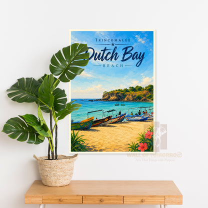 Trincomalee Dutch Bay Beach Sri Lanka Travel High Quality Unframed Poster Print & Laminated Poster Print Wall Décor
