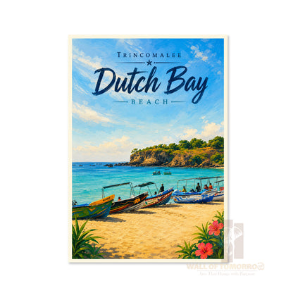 Trincomalee Dutch Bay Beach Sri Lanka Travel High Quality Unframed Poster Print & Laminated Poster Print Wall Décor