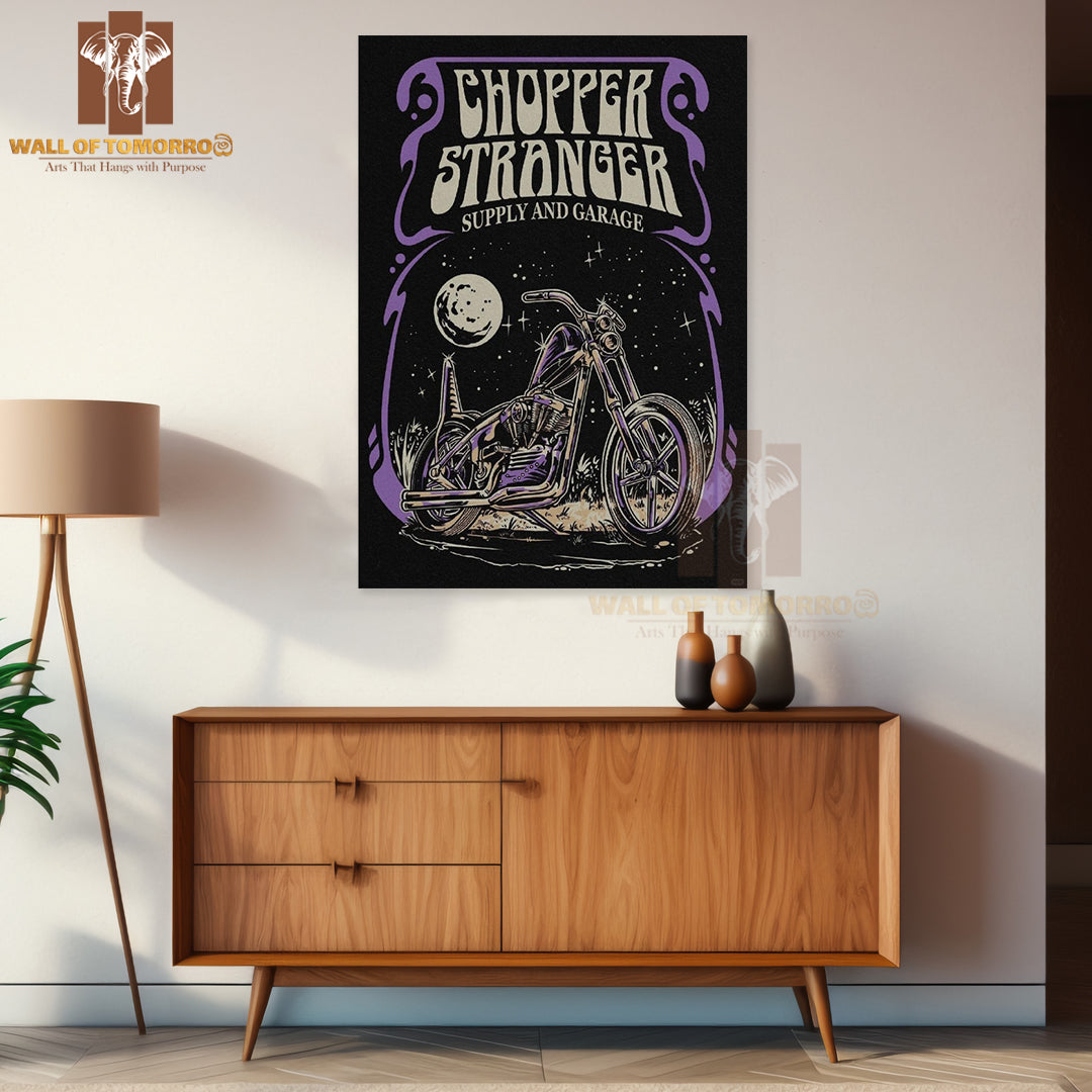 Chopper Stranger Motor Bike High Quality Unframed Poster Print & Laminated Poster Print Wall Décor in Sri Lanka