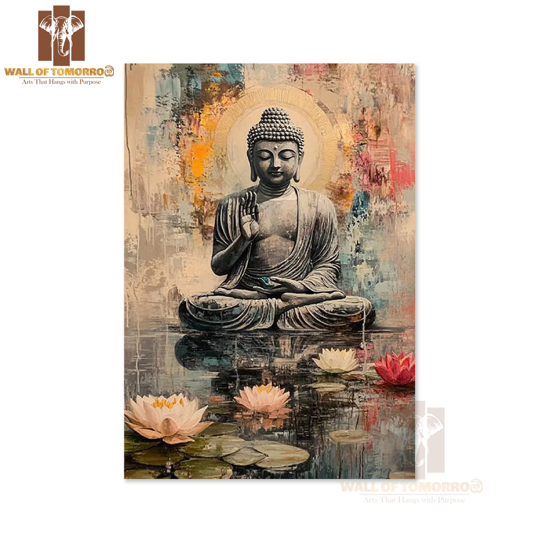 Lord Buddha Religious High Quality Unframed Poster Print & Waterproof Poster Print Wall Décor in Sri Lanka