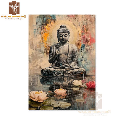 Lord Buddha Religious High Quality Unframed Poster Print & Waterproof Poster Print Wall Décor in Sri Lanka