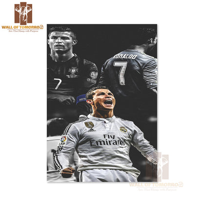 Famous Soccer Player Skill on the Field High Quality Unframed Poster Print & Waterproof Poster Print Wall Décor