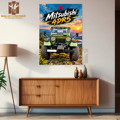 Mitsubishi 4DR5 Vehicle High Quality Unframed Poster Print & Laminated Poster Print Wall Décor in Sri Lanka