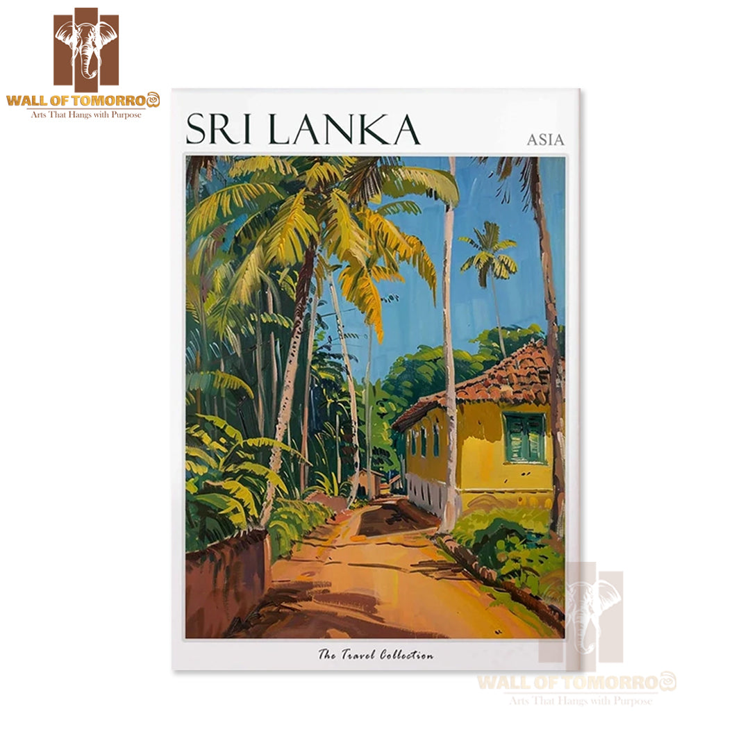 Tropical Sri Lanka Travel High Quality Unframed Poster Print & Waterproof Poster Print Wall Décor