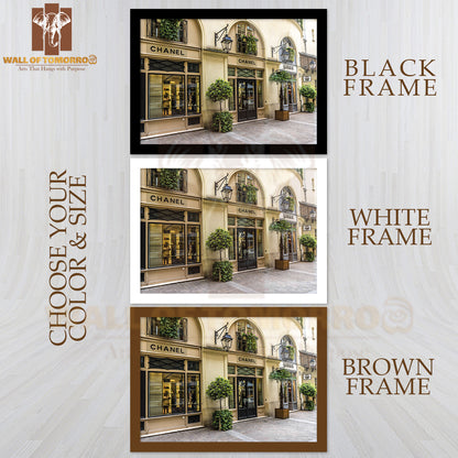 Royal Village Located Near Madeleine Fashion Store High Quality Unframed Poster Print & Waterproof Poster Print Wall Décor