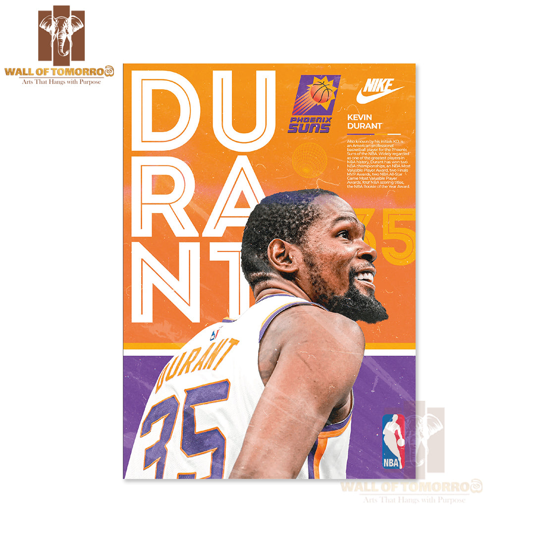 Famous Basketball Team Player in Action Basketball Sports High Quality Unframed Poster Print & Waterproof Poster Print Wall Décor