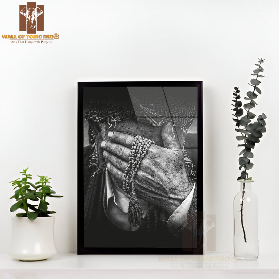 Kurd Portrait High Quality Glass Frame Wall Décor