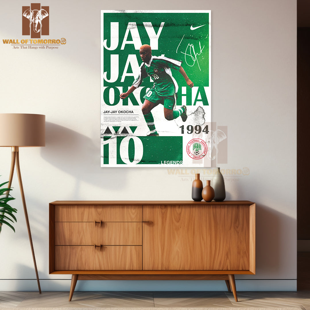 Famous Soccer Player Sports High Quality Unframed Poster Print & Waterproof Poster Print Wall Décor