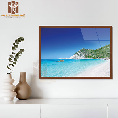 Petani Sea View Kefalonia Greece High Quality Unframed Poster Print & Waterproof Poster Print Wall Décor