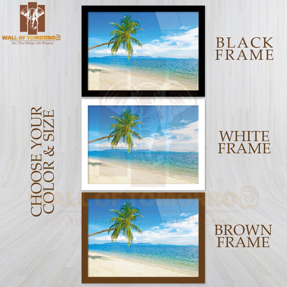 Tropical Beach at Thailand High Quality Unframed Poster Print & Waterproof Poster Print Wall Décor