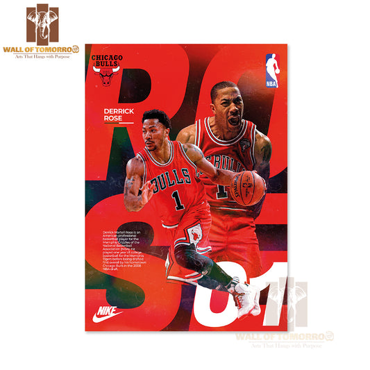Famous Basketball Team Player On The Basketball Court Sports High Quality Unframed Poster Print & Waterproof Poster Print Wall Décor