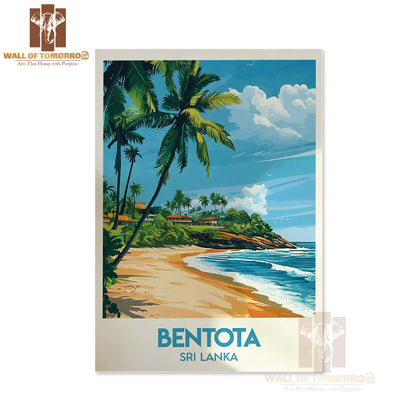 Bentota, Sri Lanka Travel High Quality Unframed Poster Print & Waterproof Poster Print Wall Décor