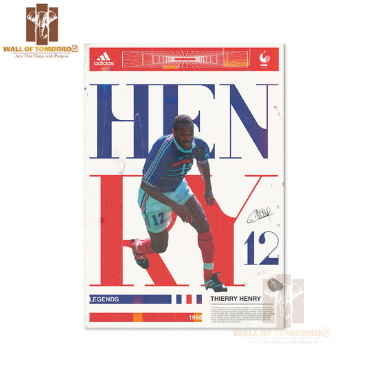 Famous Soccer Player Sports High Quality Unframed Poster Print & Waterproof Poster Print Wall Décor