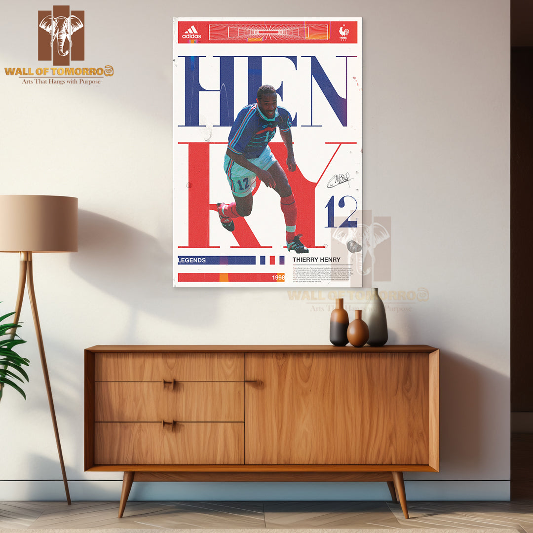 Famous Soccer Player Sports High Quality Unframed Poster Print & Waterproof Poster Print Wall Décor