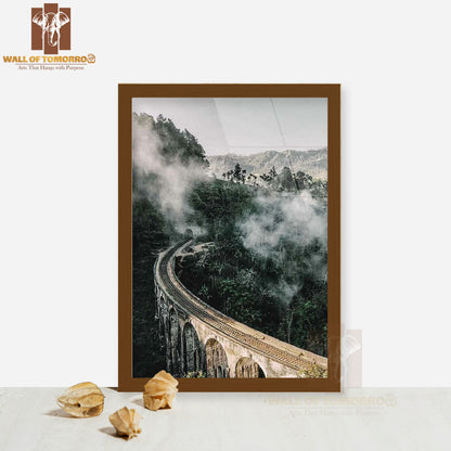 Nine Arch Bridge Travel Sri Lanka High Quality Glass Frame Wall Décor