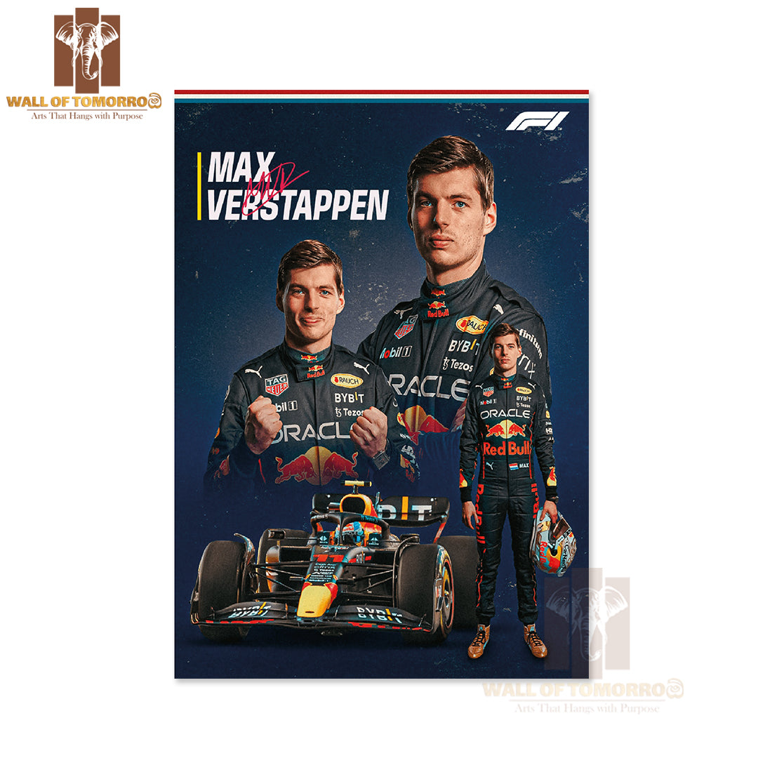 Famous Racer 2019 F1 Sports High Quality Unframed Poster Print & Waterproof Poster Print Wall Décor