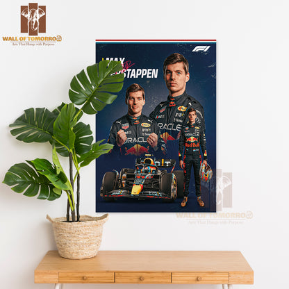 Famous Racer 2019 F1 Sports High Quality Unframed Poster Print & Waterproof Poster Print Wall Décor