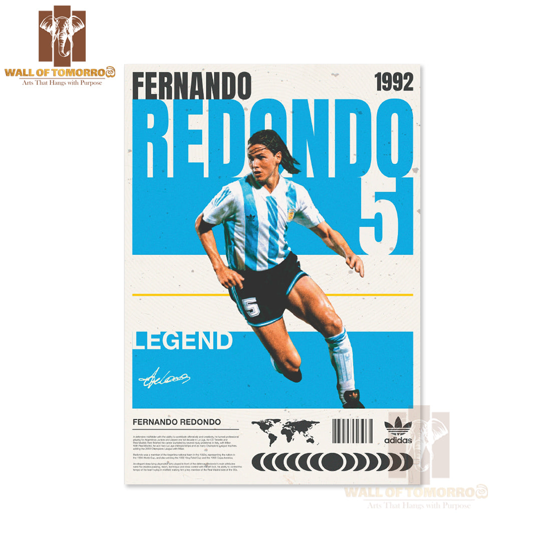 Famous Argentinian Soccer Player Sports High Quality Unframed Poster Print & Waterproof Poster Print Wall Décor
