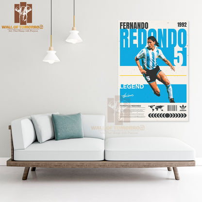 Famous Argentinian Soccer Player Sports High Quality Unframed Poster Print & Waterproof Poster Print Wall Décor