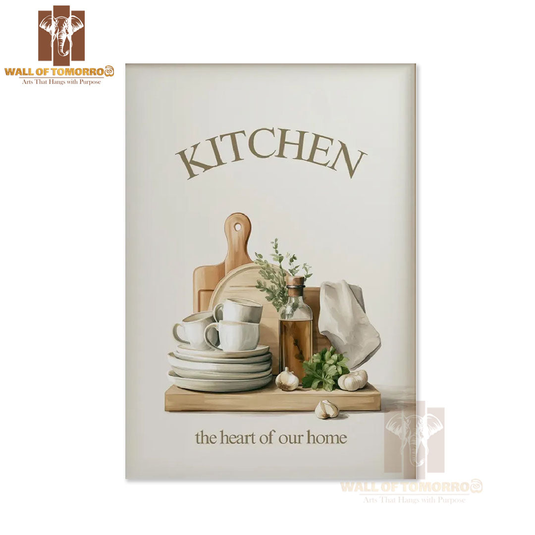 The Heart of Your Home Kitchen & Restaurant High Quality Unframed Poster Print & Waterproof Poster Print Wall Décor in Sri Lanka