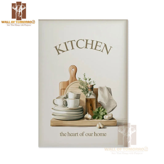 The Heart of Your Home Kitchen & Restaurant High Quality Unframed Poster Print & Waterproof Poster Print Wall Décor in Sri Lanka