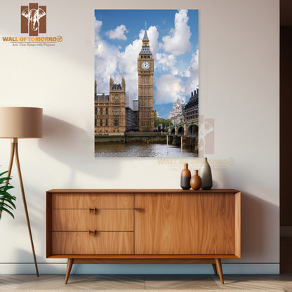 Big Ben in London High Quality Unframed Poster Print & Waterproof Poster Print Wall Décor