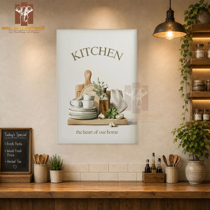 The Heart of Your Home Kitchen & Restaurant High Quality Unframed Poster Print & Waterproof Poster Print Wall Décor in Sri Lanka