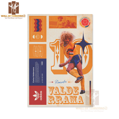 Famous Striking Soccer Player Sports High Quality Unframed Poster Print & Waterproof Poster Print Wall Décor