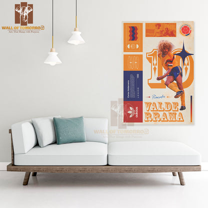 Famous Striking Soccer Player Sports High Quality Unframed Poster Print & Waterproof Poster Print Wall Décor