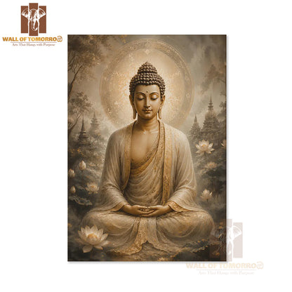 Lord Buddha Religious High Quality Unframed Poster Print & Waterproof Poster Print Wall Décor in Sri Lanka